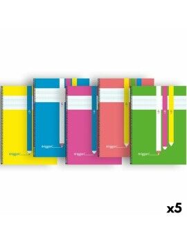 Caderno Eriggan Din A4 80 Folhas (5 Unidades)