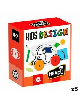 Jogo Educativo HEADU Kids Design (5 Unidades)