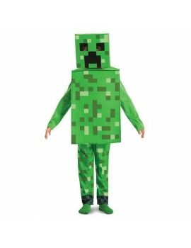 Fantasia para Crianças Minecraft Creeper 3 Peças Verde