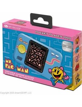 Consola de Jogos Portátil My Arcade Pocket Player PRO - Ms. Pac-Man Retro...