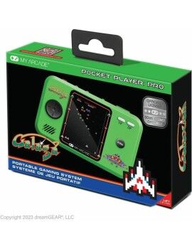 Consola de Jogos Portátil My Arcade Pocket Player PRO - Galaga Retro Games Verde