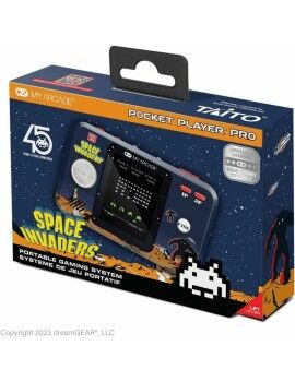 Consola de Jogos Portátil My Arcade Pocket Player PRO - Space Invaders Retro...