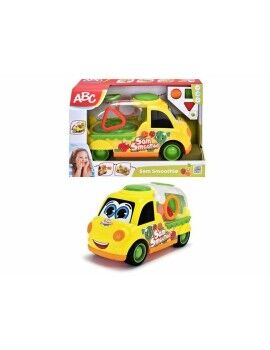 Veículo Dickie Toys Carrinha Amarelo Plástico Natal