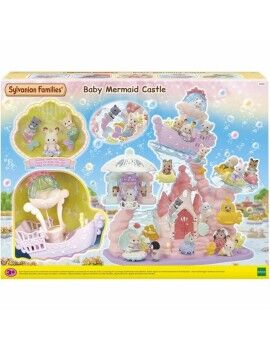 Conjunto de brinquedos Sylvanian Families Babie Mermaid Castle Plástico