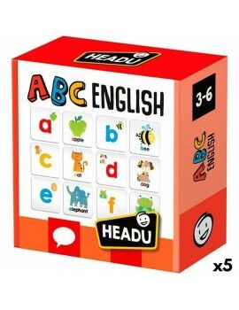 Jogo Educação Infantil HEADU ABC English (5 Unidades)