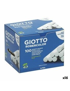 Giz Giotto Robercolor Branco 16 Unidades