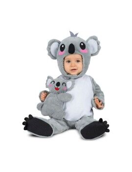 Fantasia para Bebés My Other Me Cinzento Branco Koala (4 Peças)