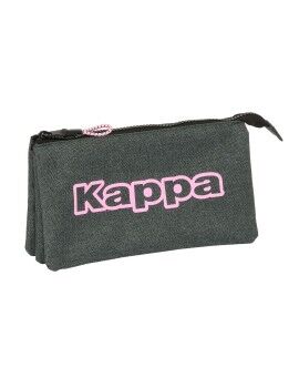 Malas para tudo triplas Kappa Silver pink Cinzento 22 x 12 x 3 cm