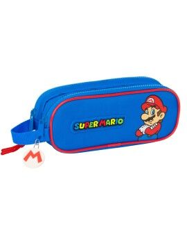 Malas para tudo duplas Super Mario Play Azul Vermelho 21 x 8 x 6 cm