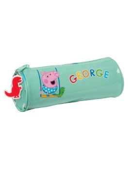 Bolsa Escolar Peppa Pig George Menta 20 x 7 x 7 cm