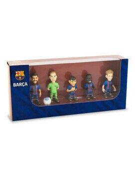 Conjunto de Figuras Minix FC Barcelona 7 cm 5 Peças