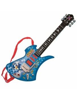Guitarra Infantil Sonic Eletrónica