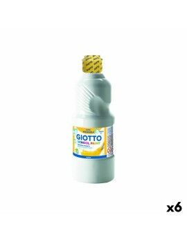 Têmpera Giotto   Branco 500 ml (6 Unidades)