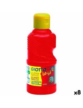 Têmpera Giotto   Vermelho 250 ml (8 Unidades)