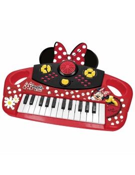 Piano de brincar Minnie Mouse Vermelho Eletrónico
