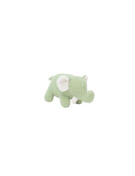 Peluche Crochetts Bebe Verde Elefante 27 x 13 x 11 cm