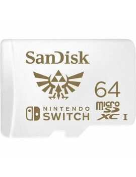 Cartão de Memória SDXC SanDisk SDSQXAT-064G-GN6ZN Branco