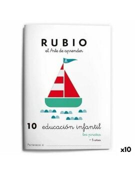 Caderno de Educação Infantil Rubio Nº10 A5 Espanhol (10 Unidades)
