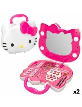 Conjunto de Maquilhagem Infantil Hello Kitty Bolsa 36 Peças (2 Unidades)