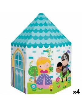 Casa Infantil de Brincar Intex Princesa 104 x 104 x 130 cm (4 Unidades)