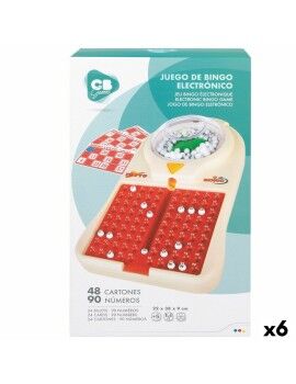 Bingo Automático Colorbaby   Cartão Plástico (6 Unidades)
