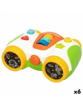 Brinquedo Interativo para Bebés Colorbaby Binóculos 13,5 x 6 x 10,5 cm (6...