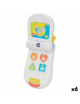 Telefone de brincar Winfun 7 x 13,5 x 4,1 cm (6 Unidades)