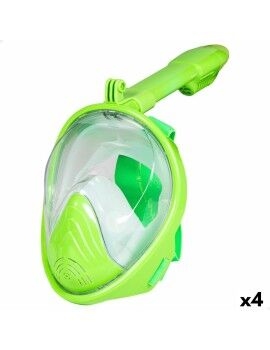 Máscara de mergulho AquaSport Verde XS (4 Unidades)
