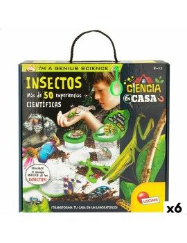 Jogo de Ciência Lisciani Insectos ES (6 Unidades)