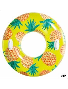 Bóia Insuflável Donut Intex Tropical Fruits Ø 107 cm (12 Unidades)