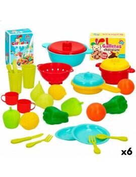 Conjunto de Alimentos de Brincar Colorbaby Equipamentos e utensílios de...