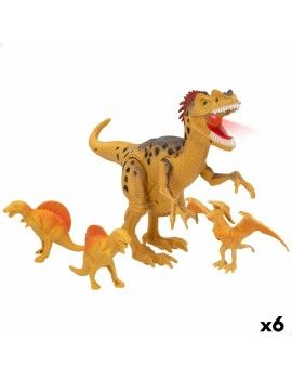 Conjunto Dinossauros Colorbaby 4 Peças 6 Unidades 23 x 16,5 x 8 cm Dinossauros