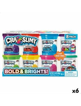 Jogo de Plasticina Cra-Z-Art Bold&Brights (6 Unidades) Slime