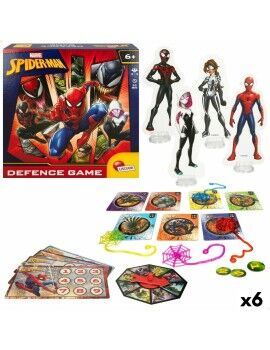 Jogo de Mesa Spider-Man Defence Game (6 Unidades)