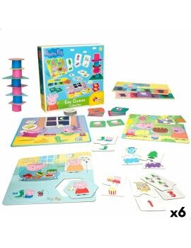 Jogo Educativo Peppa Pig Edu Games Collection 24,5 x 0,2 x 24,5 cm (6...