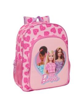 Mochila Escolar Barbie Love Cor de Rosa 32 X 38 X 12 cm