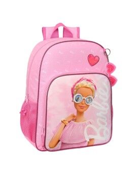 Mochila Escolar Barbie Girl Cor de Rosa 33 x 42 x 14 cm