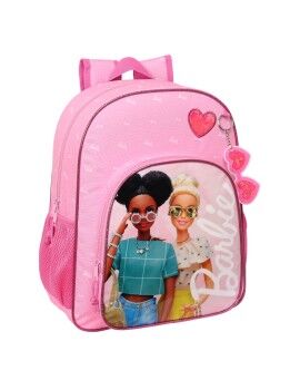 Mochila Escolar Barbie Girl Cor de Rosa 32 X 38 X 12 cm