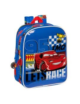 Mochila Infantil Cars Race ready Azul 22 x 27 x 10 cm