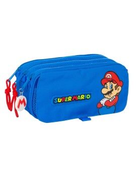 Malas para tudo duplas Super Mario Play Azul Vermelho 21,5 x 10 x 8 cm
