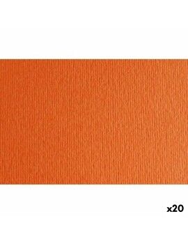 Cartolina Sadipal LR 220 Laranja Texturada 50 x 70 cm (20 Unidades)