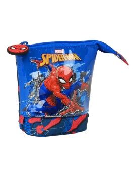 Estojo Cálice Spider-Man Great power Azul Vermelho 8 x 19 x 6 cm