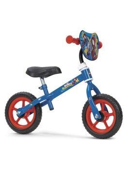 Bicicleta Infantil Spidey   10" Sem Pedais Azul