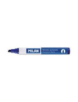Rotulador permanente Milan Azul PVC 12 Unidades (Ø 4 mm)