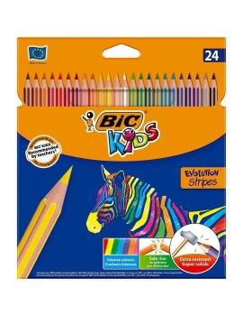 Lápis de cores Bic 9505251 Multicolor 24 Peças