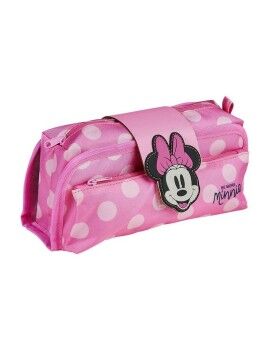 Bolsa Escolar Minnie Mouse Cor de Rosa (22 x 12 x 7 cm)