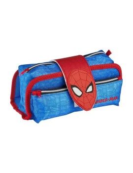 Bolsa Escolar Spider-Man Azul 22 x 12 x 7 cm