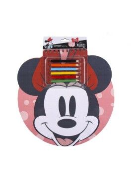 Set de Papelaria Minnie Mouse Caderno (30 x 30 x 1 cm)