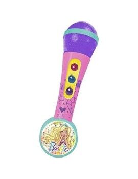 Microfone para Karaoke Barbie Roxo