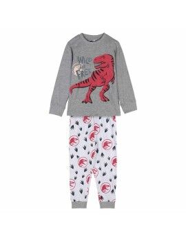 Pijama Infantil Jurassic Park Cinzento